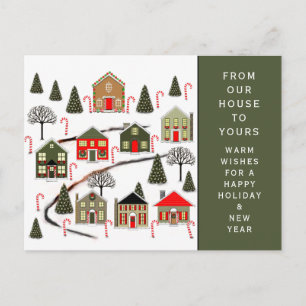 Weihnachtsreise Postkarte