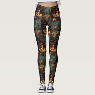 Weihnachtsreise zum Japanischen Kinn Leggings