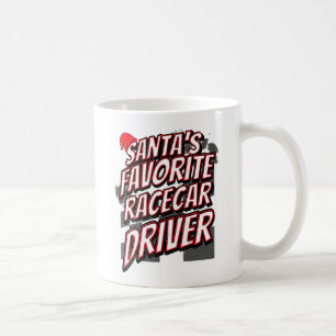 Weihnachtsrennen mit Santas Lieblingsrennfahrer Kaffeetasse