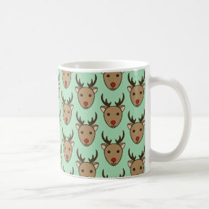 Weihnachtsrentier-Kaffeetasse Kaffeetasse
