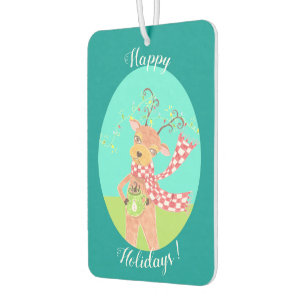 Weihnachtsrentiere Autolufterfrischer