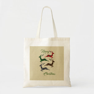Weihnachtsrentiere-Tasche Tragetasche