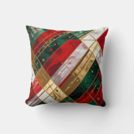 Weihnachtsribons Kissen