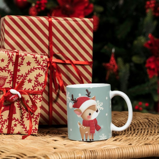 Weihnachtsrinder Kaffeetasse (Von Creator hochgeladen)