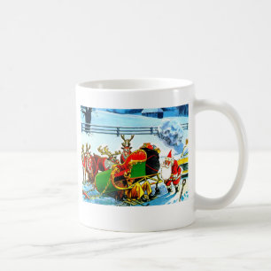 Weihnachtsrinder Kaffeetasse