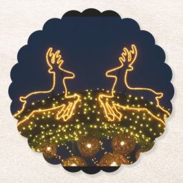 Weihnachtsrinder Untersetzer