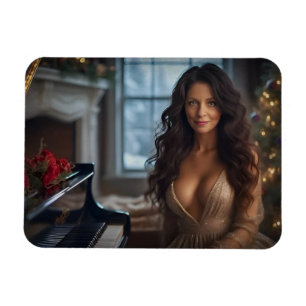 Weihnachtsromanze Magnet