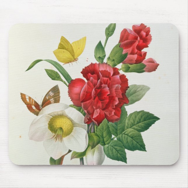 WeihnachtsRose, Helleborus Niger Mousepad (Vorne)
