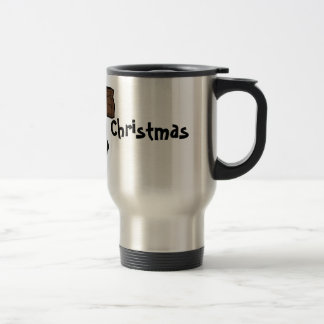 Weihnachtsrostfreier Stahl-Reise-Tasse Reisebecher