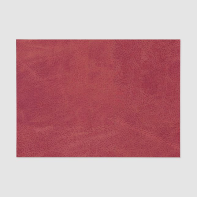 Weihnachtsrot-Imitat Ledertextur Seidenpapier (Vorderseite)