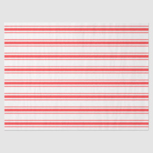 Weihnachtsrot Matratze Tick Bed Stripes Seidenpapier