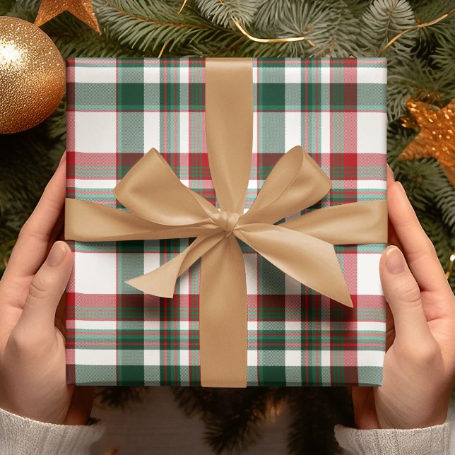Weihnachtsrot und Grün Kariert Geschenkpapier Set (Von Creator hochgeladen)