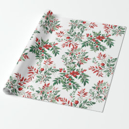 Weihnachtsrowan Geschenkpapier