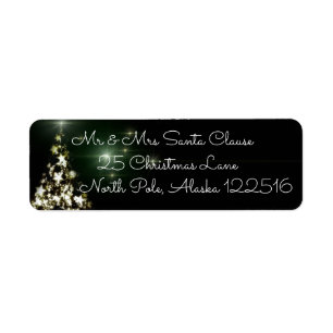 Weihnachtsrückkehraufkleber