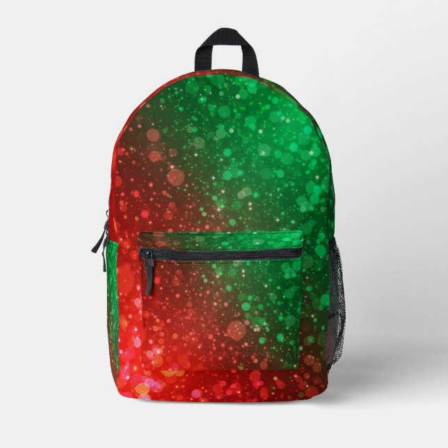 Weihnachtsrucksack Bedruckter Rucksack (Vorderseite)