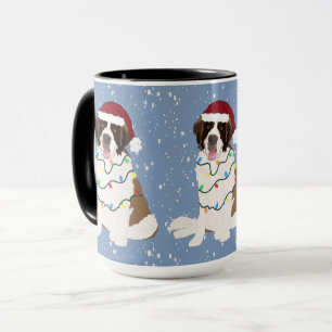 WeihnachtsSaint Bernard Tasse