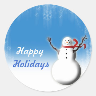 Weihnachtssaison Design-Umschlag Aufkleber