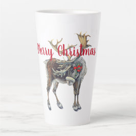 Weihnachtssaison mit individualisierbarer Begrüßun Milchtasse