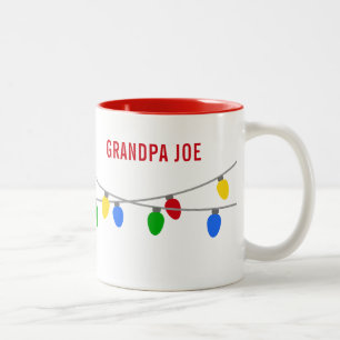 Weihnachtssaison Personalisiert Zweifarbige Tasse