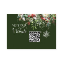 Weihnachtssaison Website QR Code