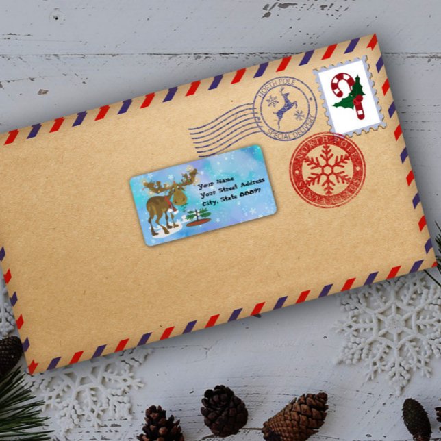 Weihnachtssammlermarken/ Geschenketiketten Adressaufkleber (Von Creator hochgeladen)