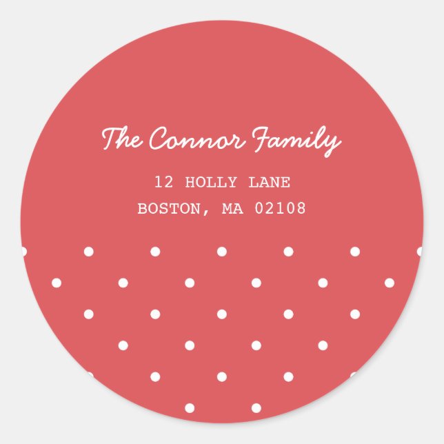 Weihnachtssammlung Runder Aufkleber (Vorderseite)