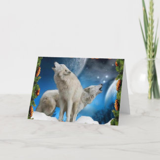 Weihnachtssängerkarte Feiertagskarte