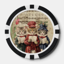 Weihnachtssängerkatzen,Felines Weihnachtschor