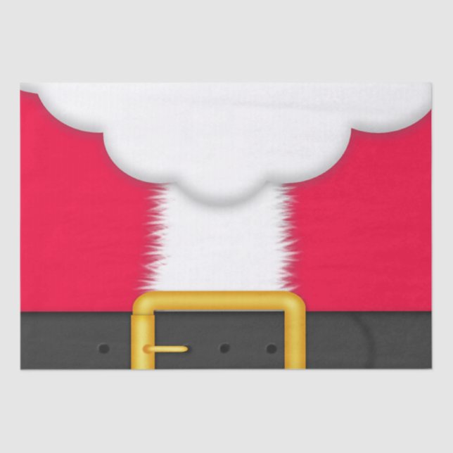 Weihnachtssankt-AnzugsSeidenpapier Seidenpapier (Vorderseite)