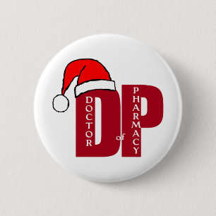 WEIHNACHTSsankt-DP - DOKTOR OF PHARMACY Button