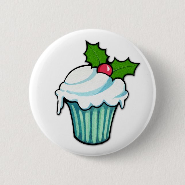Weihnachtssäule Button (Vorderseite)