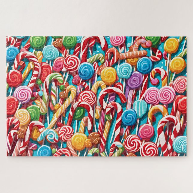 Weihnachtsscandy Puzzle (Horizontal)