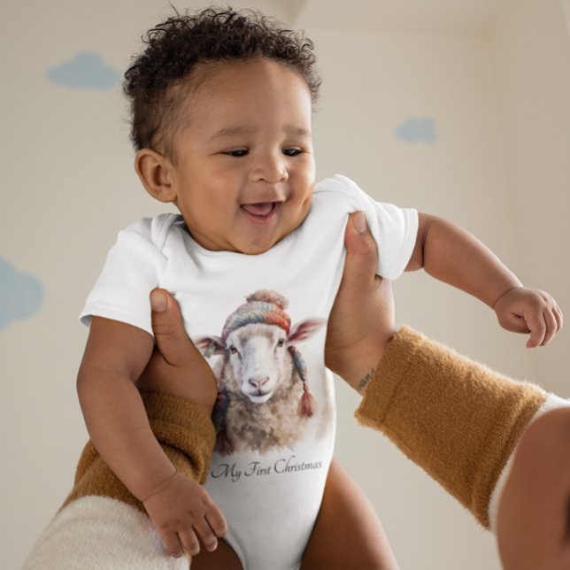 Weihnachtsschaf Baby Strampler (Von Creator hochgeladen)