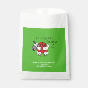 Weihnachtsschaf Kinder Cartoon Geschenktütchen