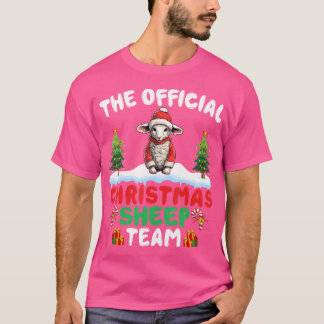 Weihnachtsschaf Team Schafe Weihnachtsbaum Weihnac T-Shirt