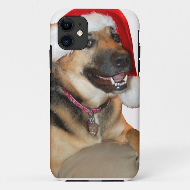 Weihnachtsschäfer Case-Mate iPhone Hülle (Rückseite)
