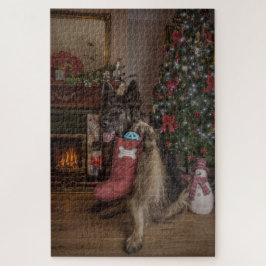 Weihnachtsschäfer Puzzle
