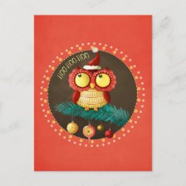 Weihnachtsschale Feiertagspostkarte