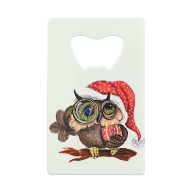 Weihnachtsschale Geldbeutel Flaschenöffner (Rückseite)