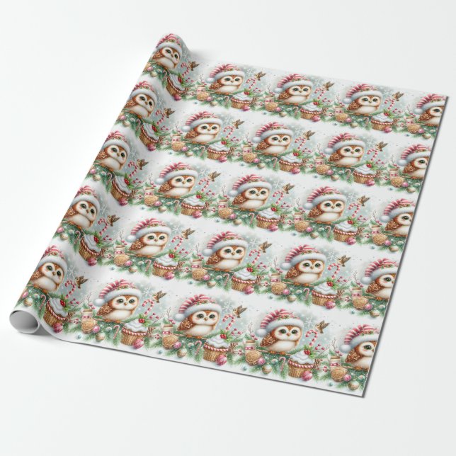 Weihnachtsschale Geschenkpapier (Ungerollt)