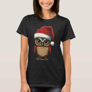 Weihnachtsschale mit Weihnachtshut Besitzer T-Shirt