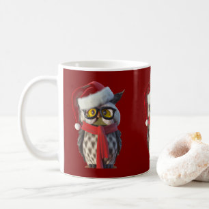 Weihnachtsschale mit Weihnachtskostüm und Rotem Sc Kaffeetasse