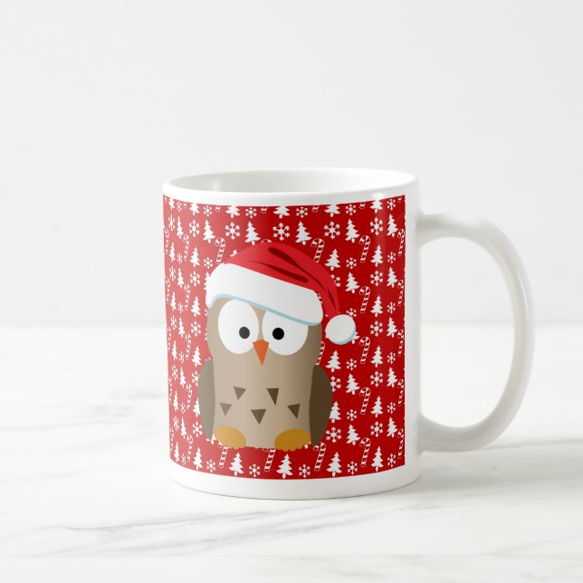 Weihnachtsschale mit Weihnachtsmannmütze Kaffeetasse (Rechts)