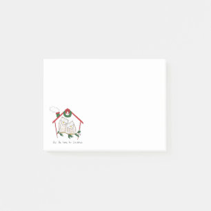 Weihnachtsschale Zuhause Niedlich Post-it Klebezettel