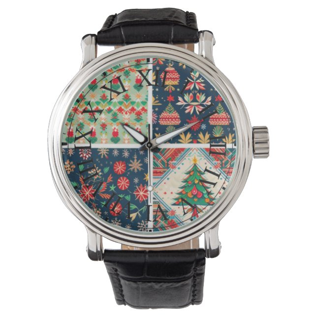 Weihnachtsschau Armbanduhr (Vorderseite)