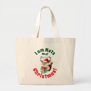 Weihnachtsscheitel mit Antlers Lights Tote Tasche