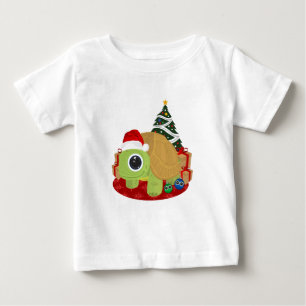 Weihnachtsschild Baby T-shirt