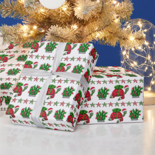 Weihnachtsschild Geschenkpapier