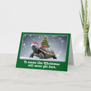 Weihnachtsschild Karte