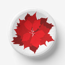 Weihnachtsschild rot-weiß pappteller